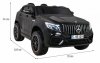 Auto Mercedes GLC 63S Czarne - SUV dla dzieci + Napęd 4x4